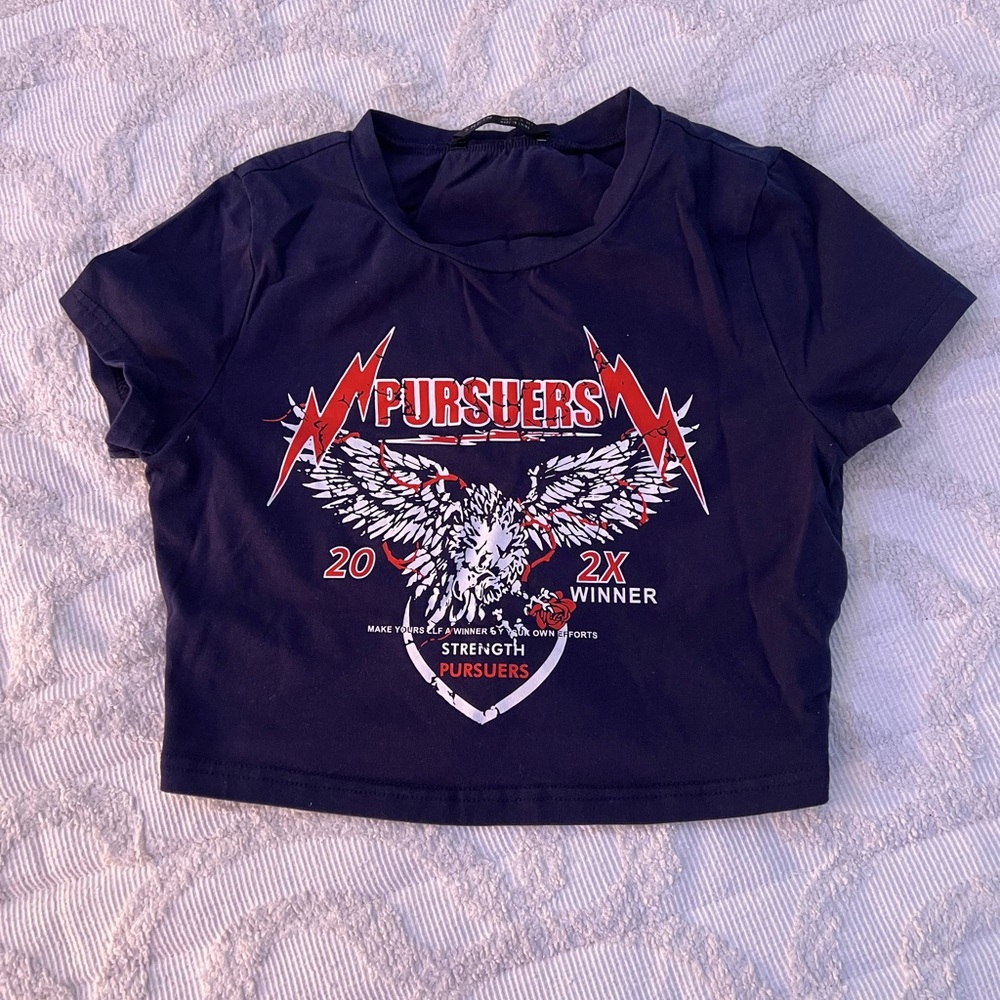 Blue Graphic Tee